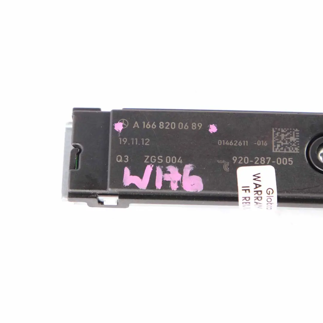  Antenna Amplifier Mercedes W176 Aerial Module Unit Rear - SKU A1668200689 - Part number A1668200689