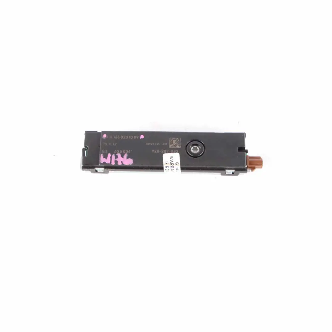 Mercedes W176 Radio Aerial Antenna Amplifier Booster Unit Module - SKU A1668201089 - Part number A1668201089