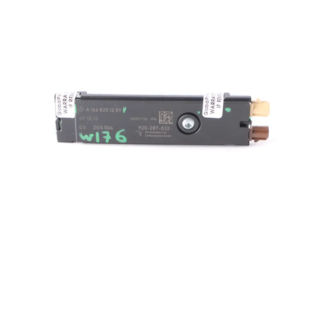 Radio Antena AMP Antena Amplificador Módulo para Mercedes W176 con número de pieza A1668201289 Mercedes W176 Radio Antena AMP Antena Amplificador Módulo - SKU A1668201289 - Número de pieza A1668201289