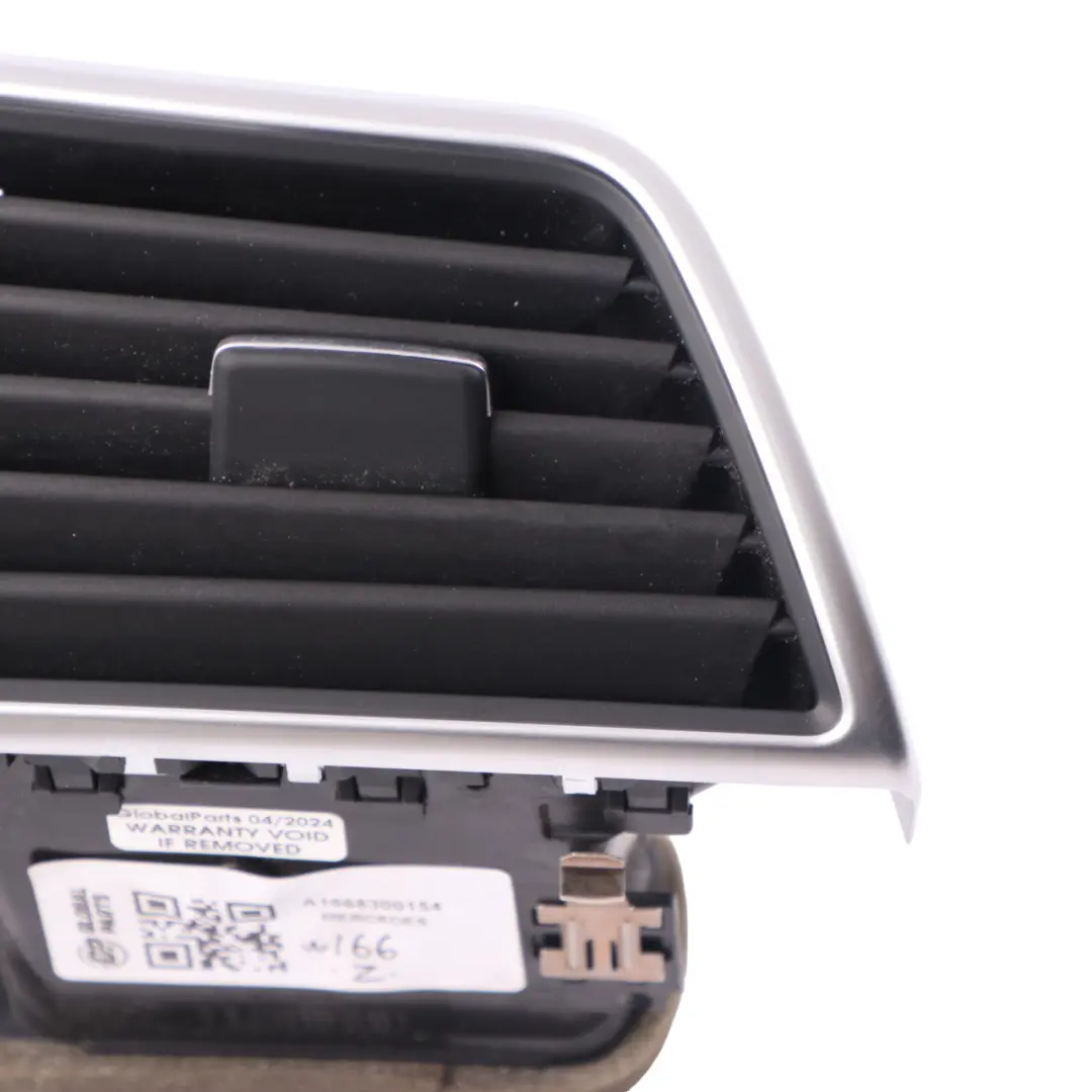 Mercedes W166 Bouche d'aération du tableau de bord côté gauche - SKU A1668300154 - Numéro de pièce A1668300154