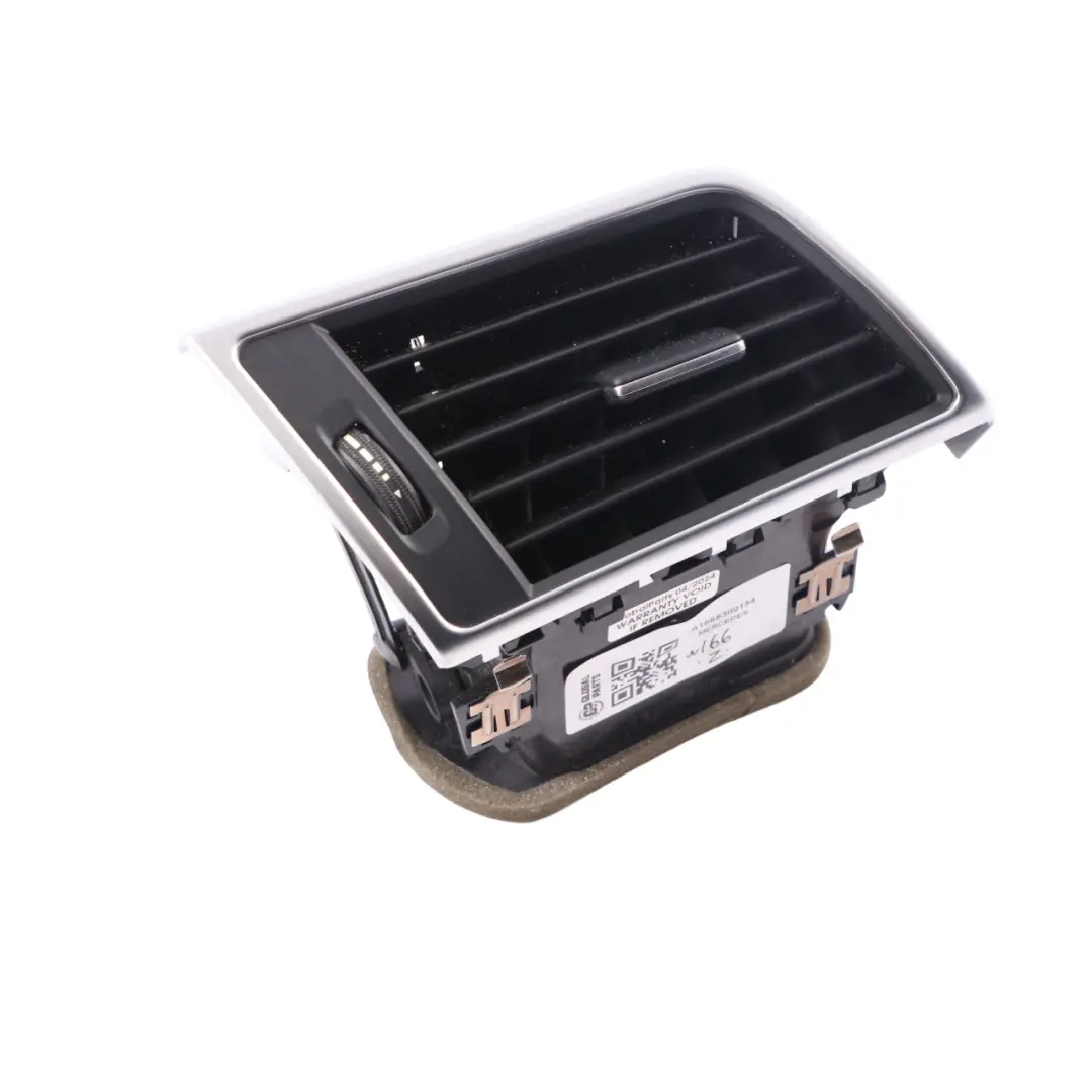 Mercedes W166 Bouche d'aération du tableau de bord côté gauche - SKU A1668300154 - Numéro de pièce A1668300154