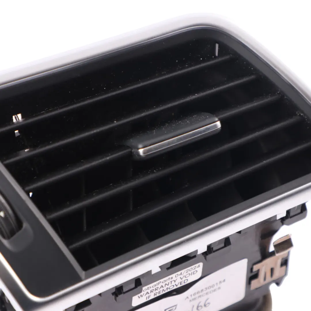 Mercedes W166 Bouche d'aération du tableau de bord côté gauche - SKU A1668300154 - Numéro de pièce A1668300154