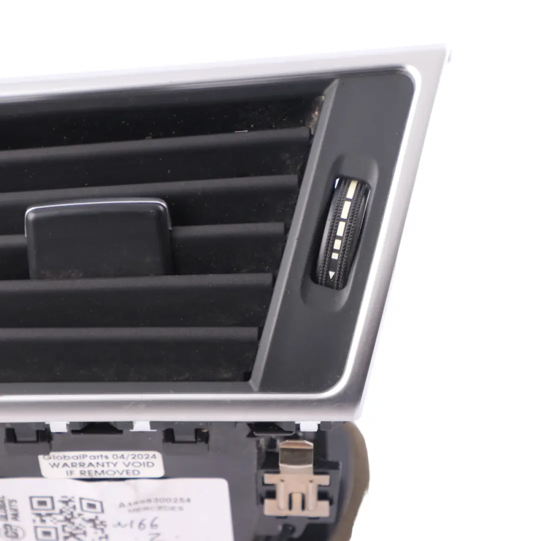 Vent Dashboard Right O/S to Mercedes W166 Air with Part number A1668300254 Mercedes W166 Air Vent Dashboard Right O/S - SKU A1668300254 - Part number A1668300254