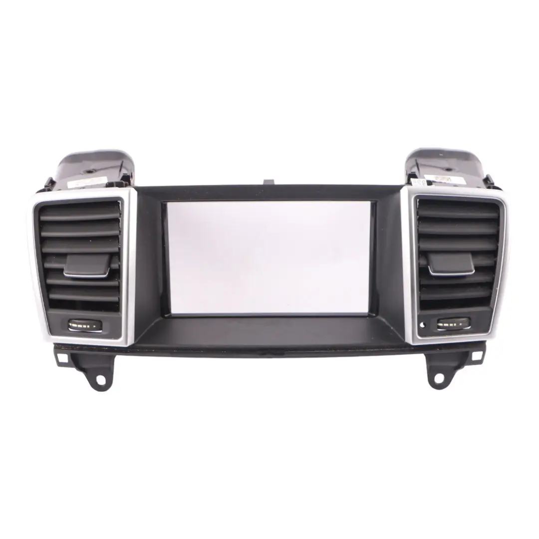 Vent Grille Center Dashboard Display Frame to Mercedes W166 Air with Part number A1668300654 Mercedes W166 Air Vent Grille Center Dashboard Display Frame - SKU A1668300654 - Part number A1668300654