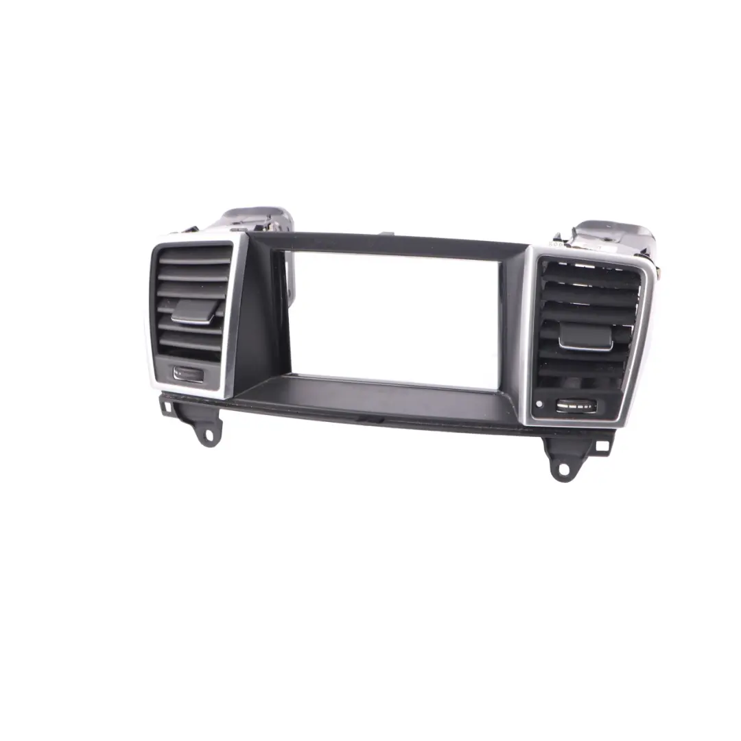 Vent Grille Center Dashboard Display Frame to Mercedes W166 Air with Part number A1668300654 Mercedes W166 Air Vent Grille Center Dashboard Display Frame - SKU A1668300654 - Part number A1668300654