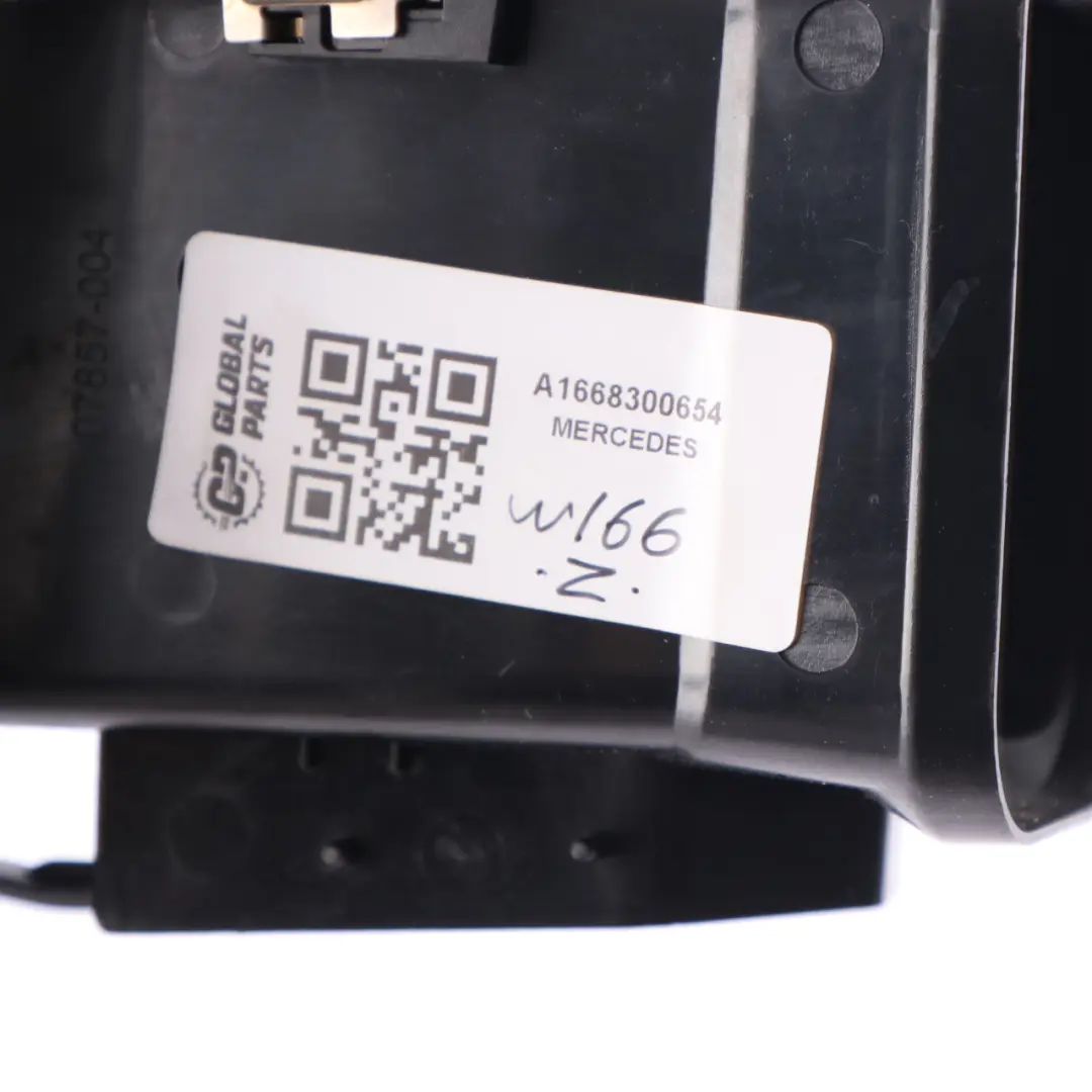 Vent Grille Center Dashboard Display Frame to Mercedes W166 Air with Part number A1668300654 Mercedes W166 Air Vent Grille Center Dashboard Display Frame - SKU A1668300654 - Part number A1668300654