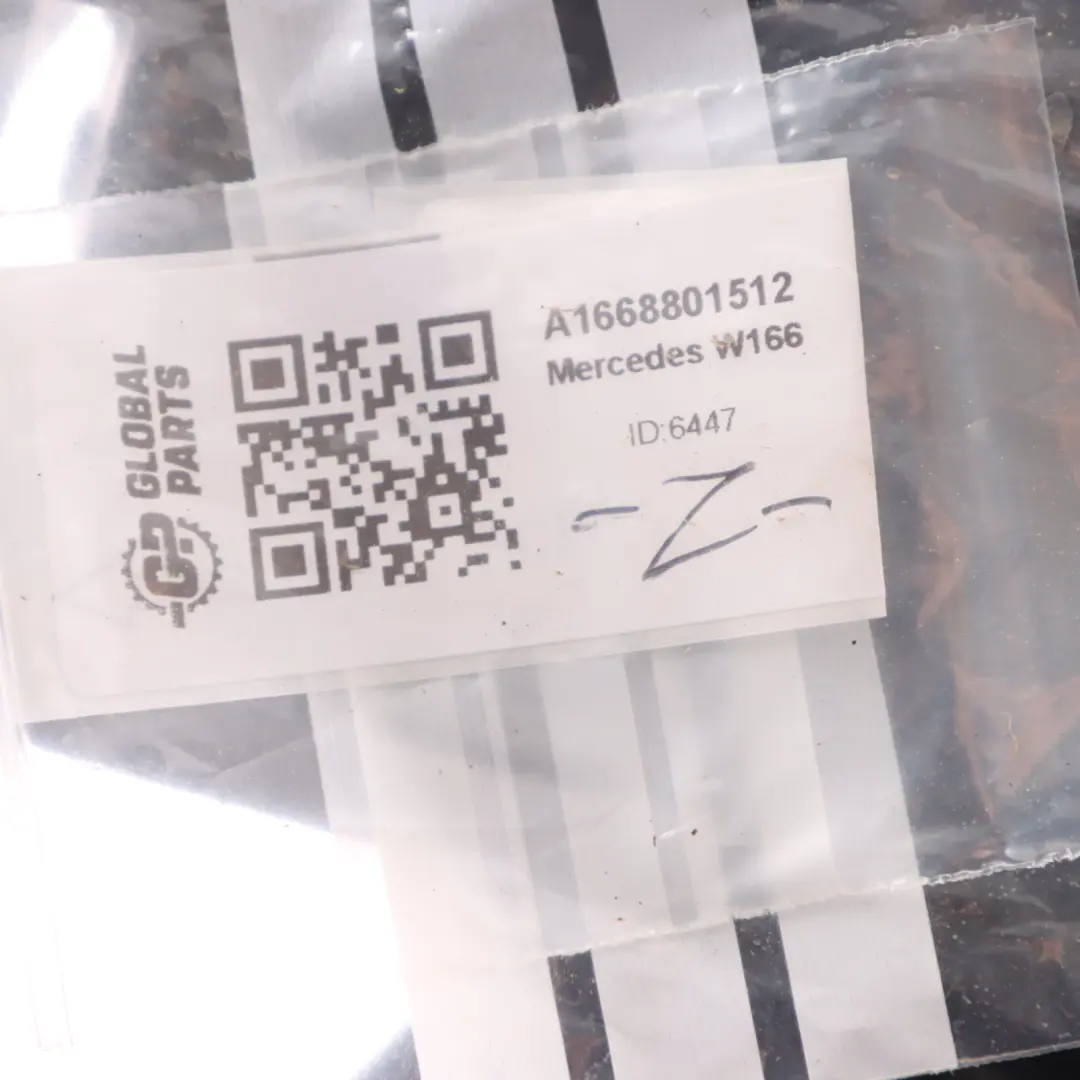 Mercedes W166 Hintere Stoßstange Halterung Links Halterung Schiene - SKU A1668801512 - Teilenummer A1668801512