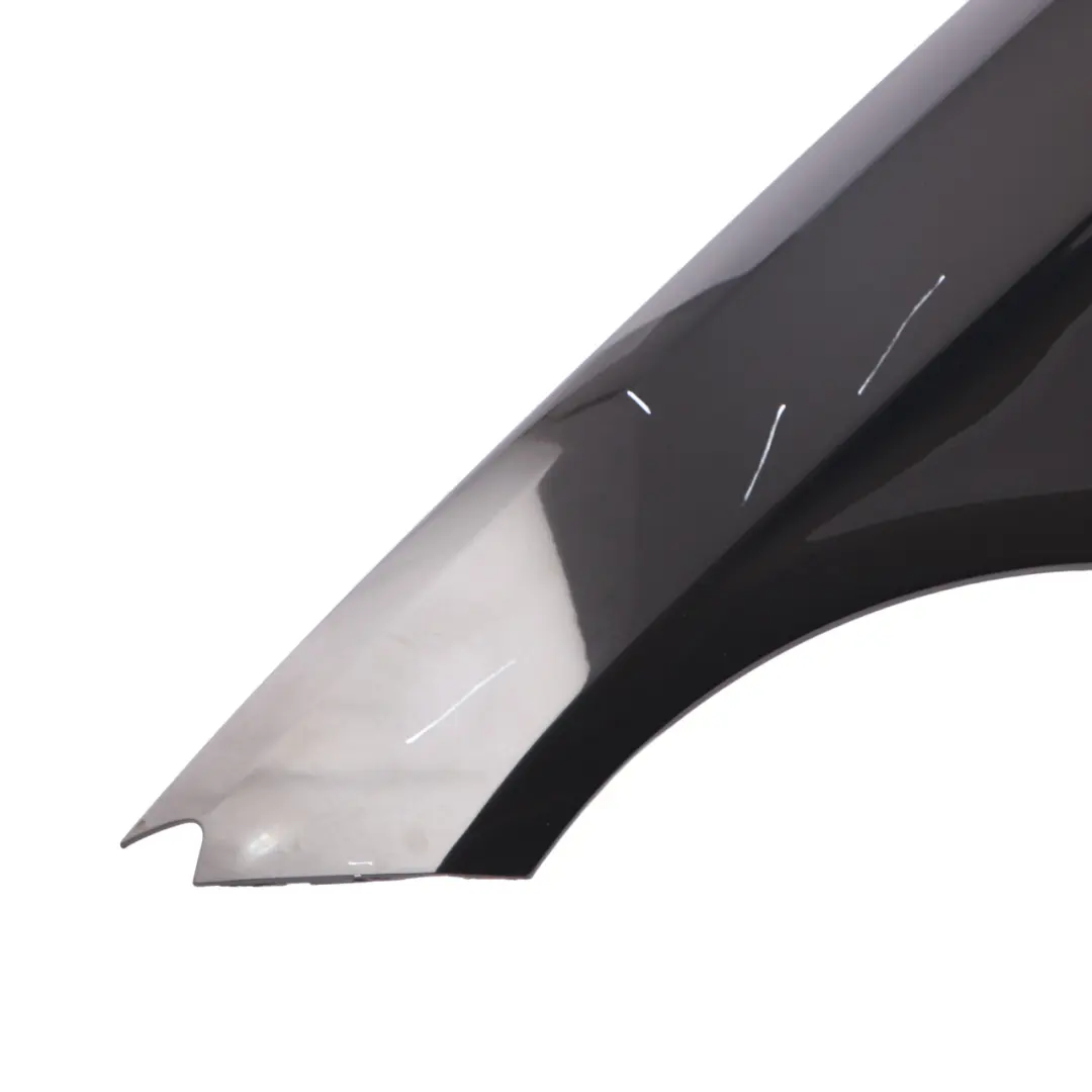 Mercedes W166 Side Panel Front Left N/S Fender Obsidian Black - 197 - SKU A1668802500-OB - Part number A1668802500