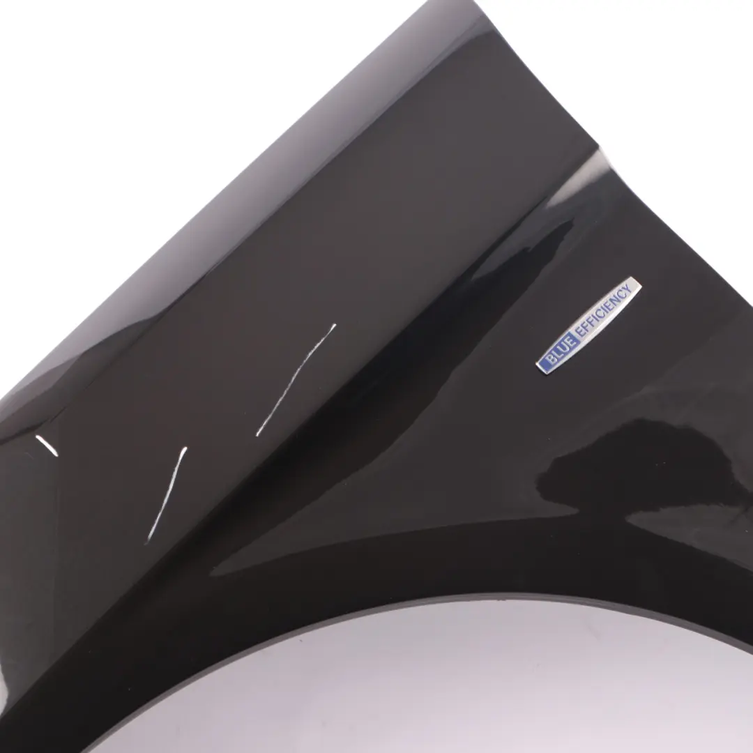 Mercedes W166 Side Panel Front Left N/S Fender Obsidian Black - 197 - SKU A1668802500-OB - Part number A1668802500