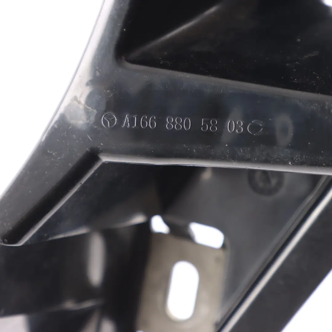 Mercedes W166 Rear Bumper Mount Bracket Right O/S Holder Carrier - SKU A1668805803 - Part number A1668805803