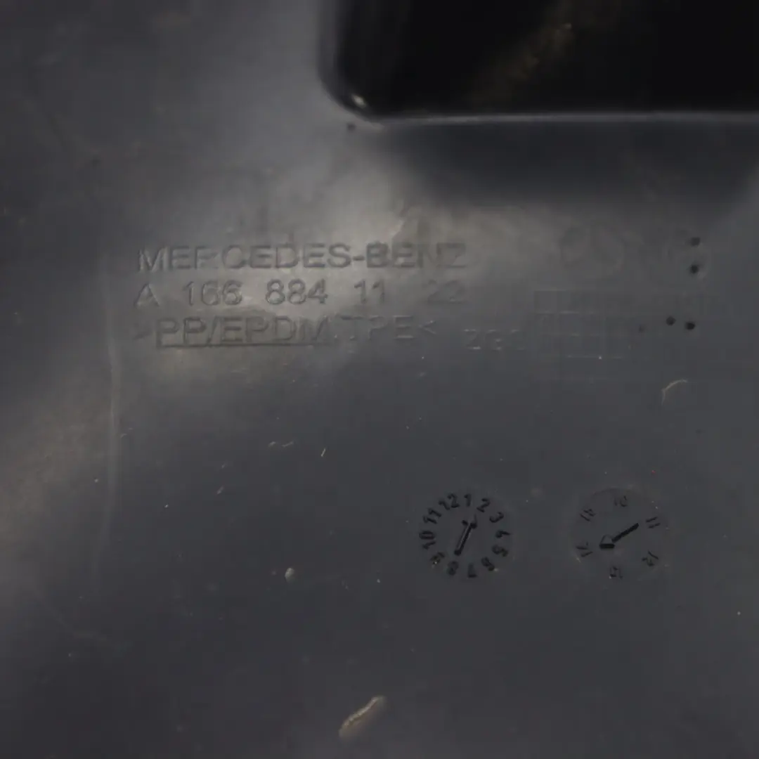 Mercedes ML W166 Radkastenabdeckung vorne links Fender Rear Liner - SKU A1668841122 - Teilenummer A1668841122