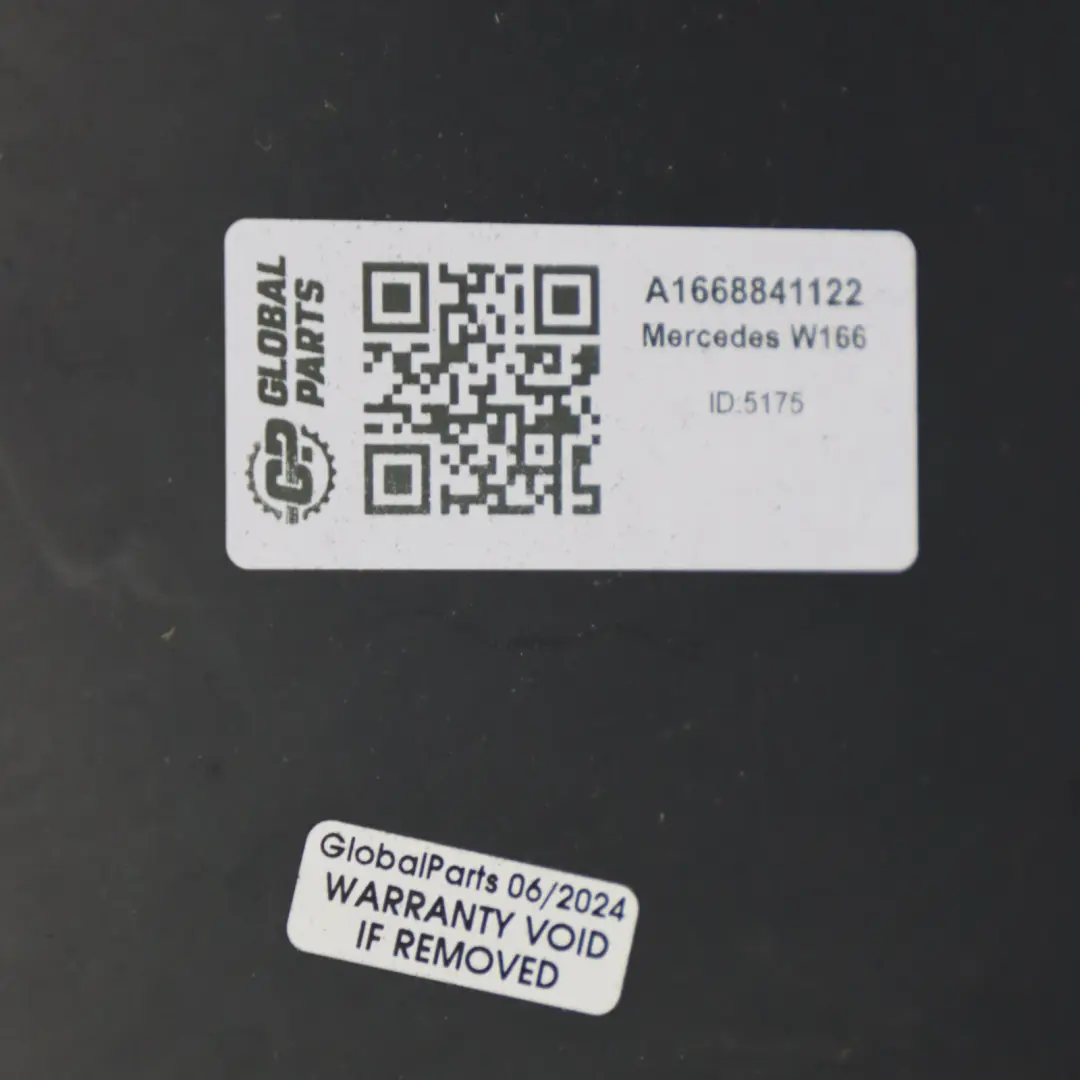 Mercedes ML W166 Radkastenabdeckung vorne links Fender Rear Liner - SKU A1668841122 - Teilenummer A1668841122