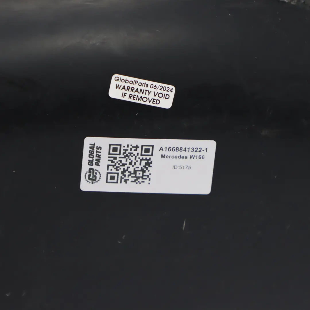 Mercedes ML W166 Wheel Arch Housing Rear Left N/S Wheel Mud Cover - SKU A1668841322-1 - Part number A1668841322