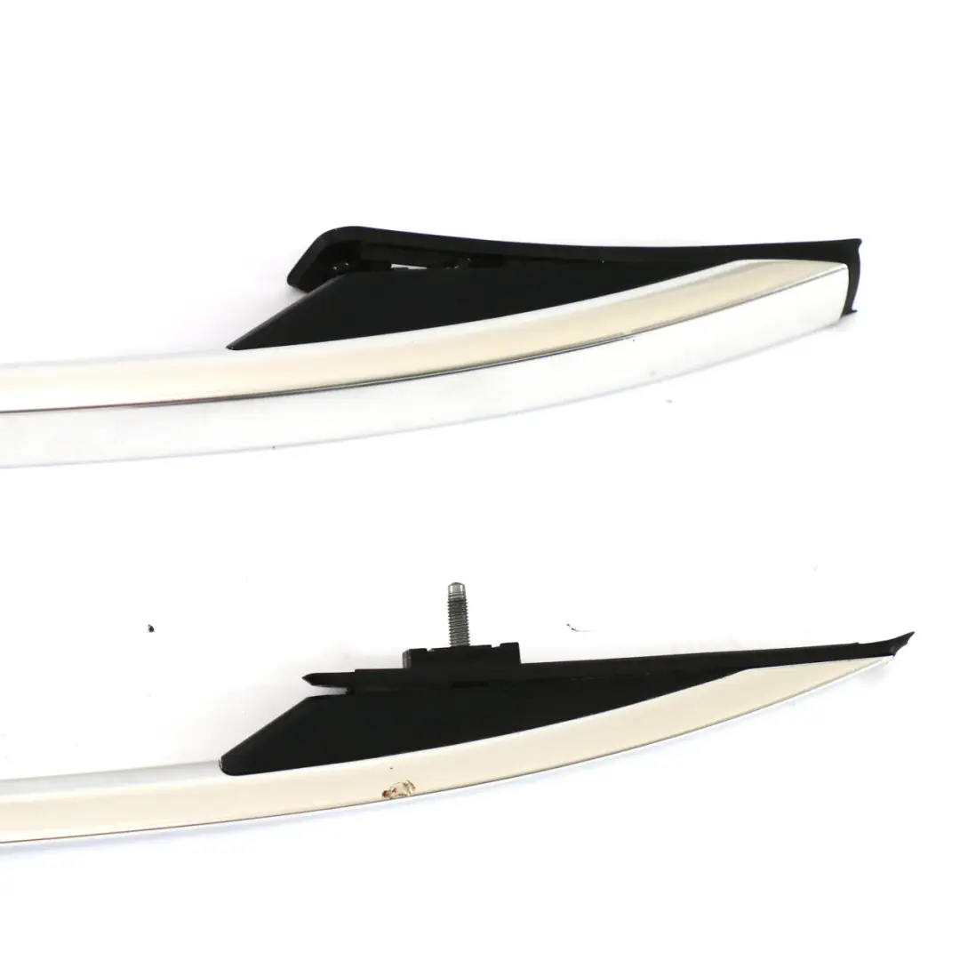 Mercedes ML W166 Roof Railing Left Right N/O/S Rack Trim Set Chrome - SKU A1668900393 - Part number A1668900393