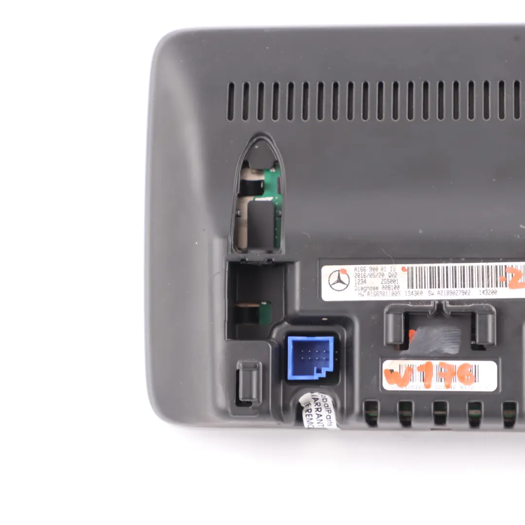 Display Screen Mercedes W176 W246 Central Information Dashboard Dash to with Part number A1669000115 Display Screen Mercedes W176 W246 Central Information Dashboard Dash - SKU A1669000115 - Part number A1669000115