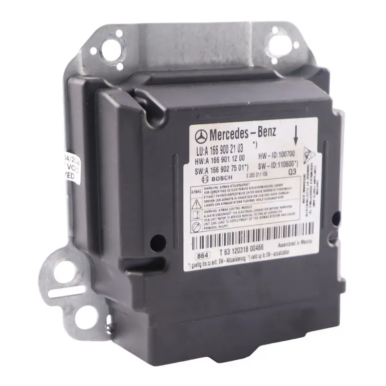 Control Unit Module to Mercedes W166 Air with Part number A1669002103 Mercedes W166 Air Control Unit Module - SKU A1669002103 - Part number A1669002103