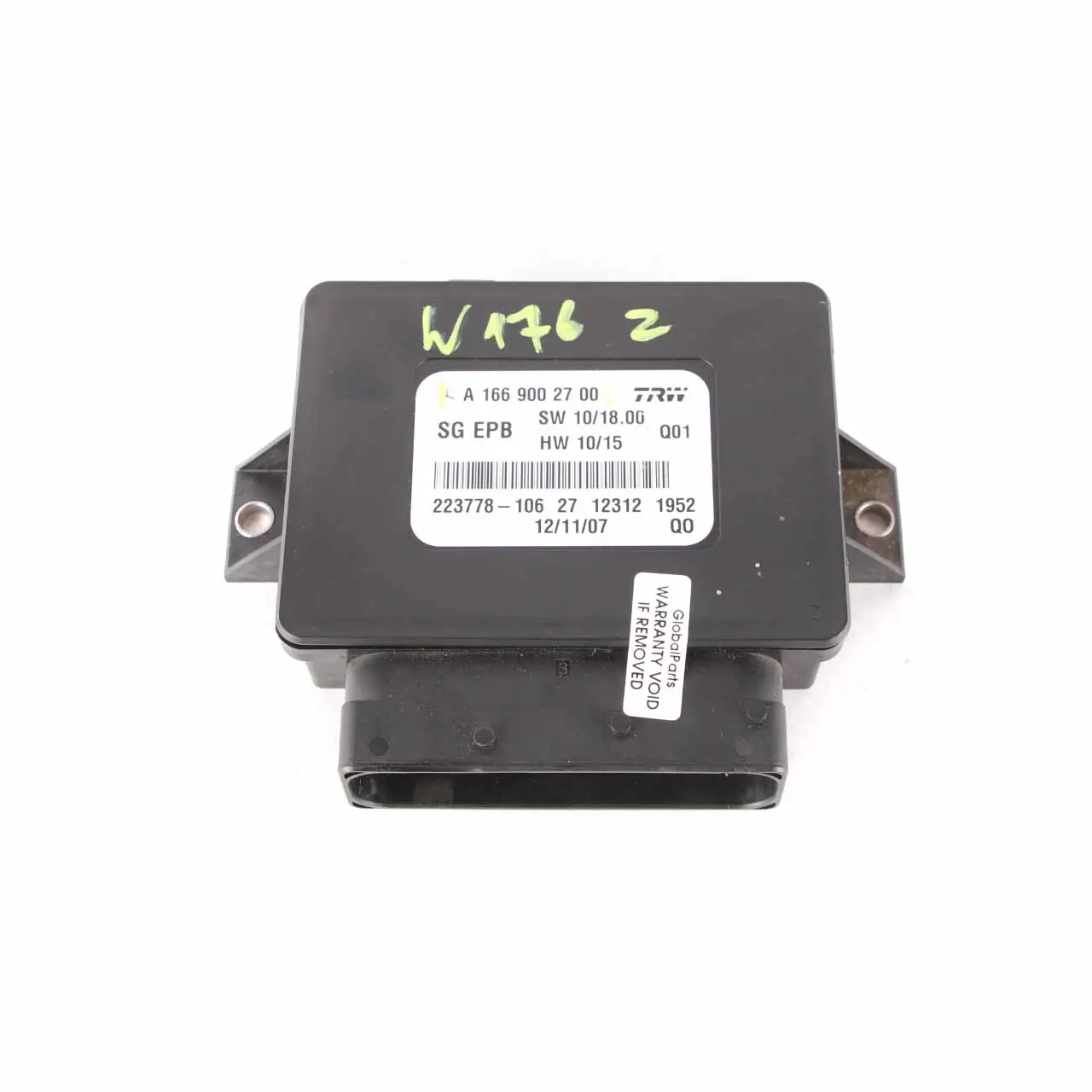 Mercedes W176 W166 Módulo freno estacionamiento Unidad control eléctrico
