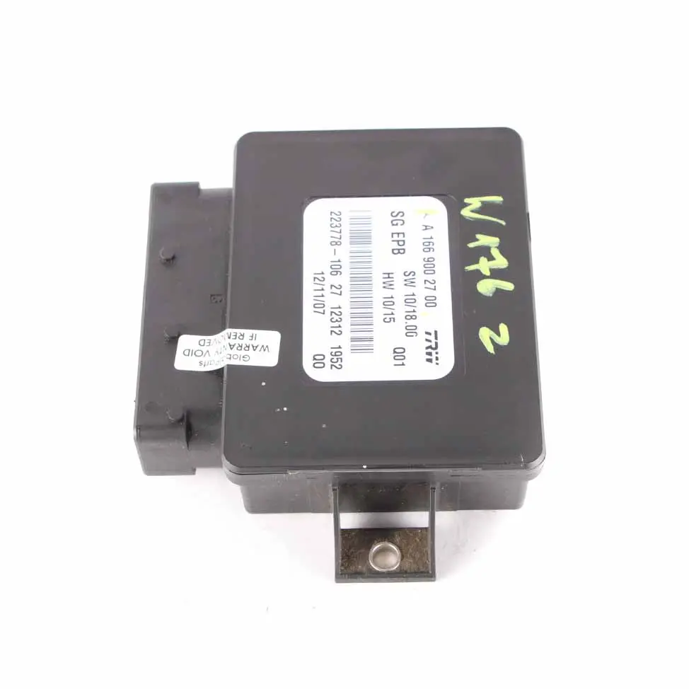 Mercedes W176 W166 Moduł Sterownik Hamulca Ręcznego - SKU A1669002700 - Numer Części A1669002700