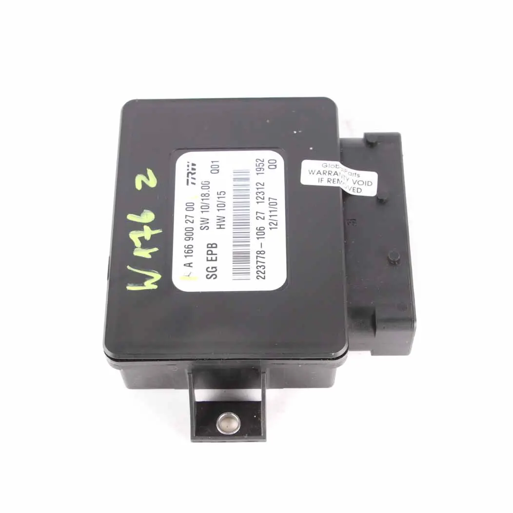 Mercedes W176 W166 Module frein stationnement Unité contrôle électrique - SKU A1669002700 - Numéro de pièce A1669002700