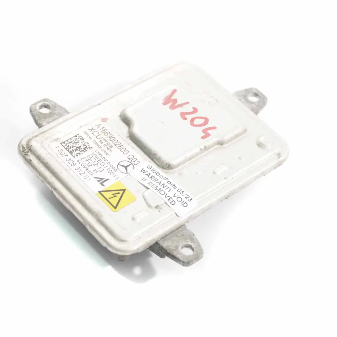 Módulo Luz Mercedes W176 W204 Balasto Faro Xenon Unidad de Control para con número de pieza A1669002800 Módulo Luz Mercedes W176 W204 Balasto Faro Xenon Unidad de Control - SKU A1669002800 - Número de pieza A1669002800