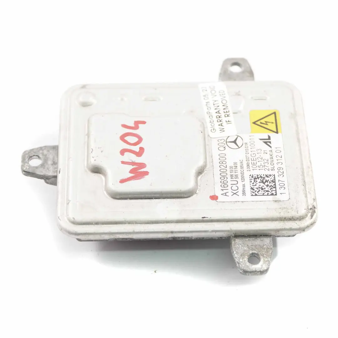  Light Module Mercedes W176 W204 Headlight Ballast Xenon Control Unit - SKU A1669002800 - Part number A1669002800