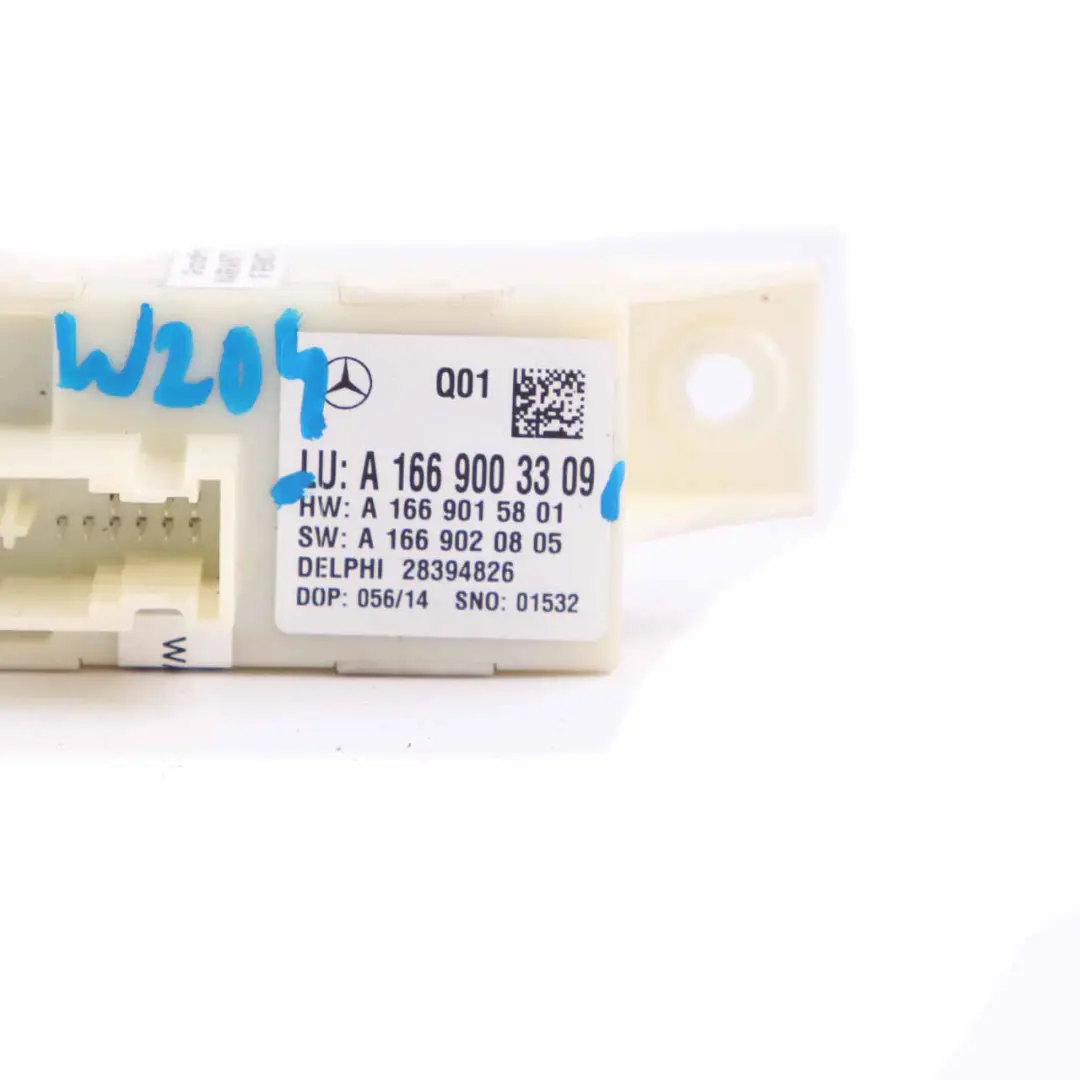 Mercedes W176 W204 W246 Moduł Sterownik Świateł - SKU A1669003309 - Numer Części A1669003309