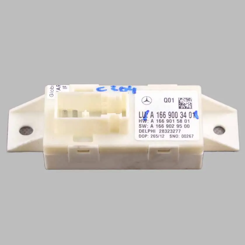 Mercedes W204 Sensore livello Modulo unità controllo livellamento A1669003401