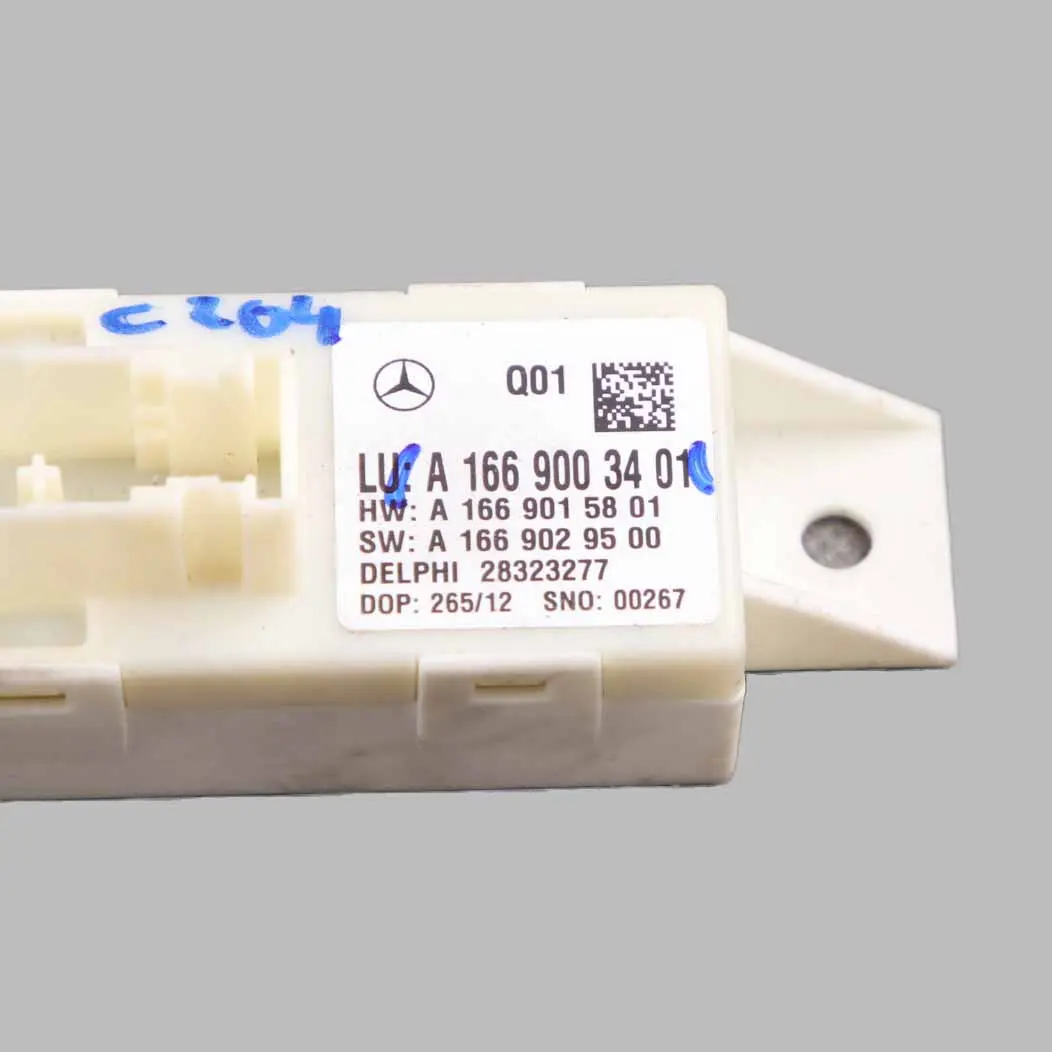 Mercedes W204 Scheinwerfer Niveau Sensor Nivellierung Steuergerät - SKU A1669003401 - Teilenummer A1669003401