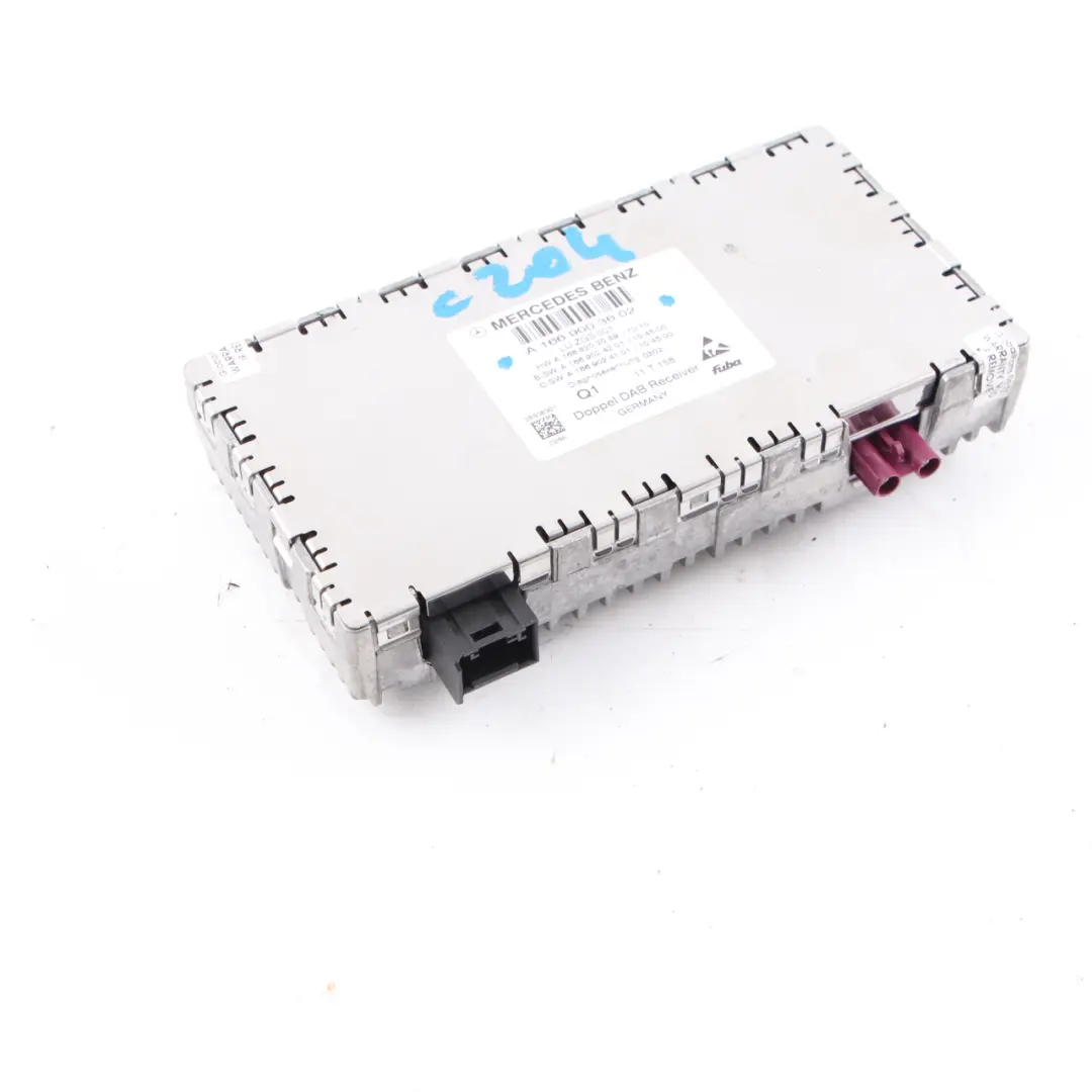 DAB Receiver Digital Audio Control Unit Module to Mercedes W204 R172 with Part number A1669003602 Mercedes W204 R172 DAB Receiver Digital Audio Control Unit Module - SKU A1669003602 - Part number A1669003602