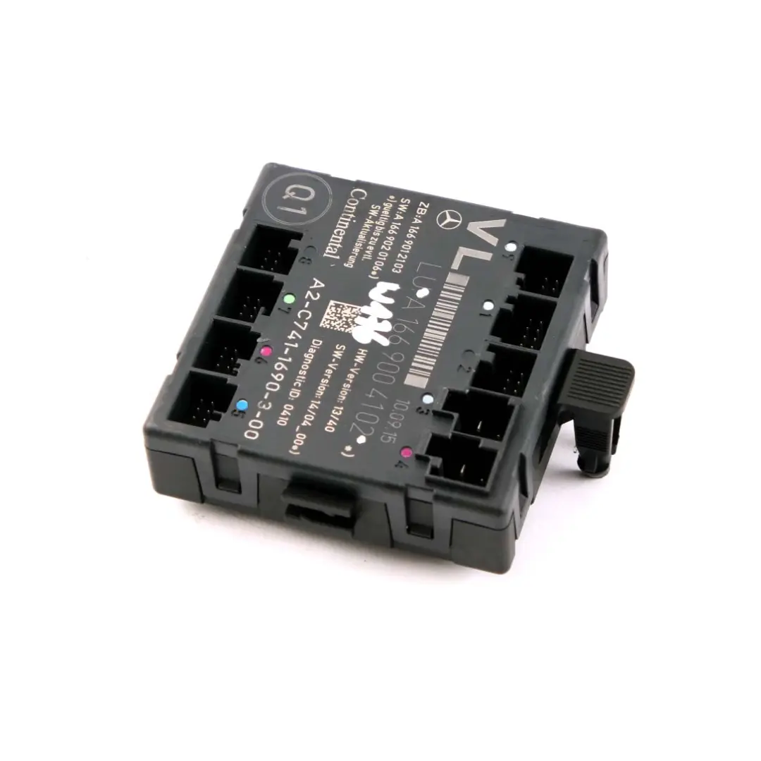 Moduł Sterownik Drzwi Przód Lewy ECU do Mercedes W176 W246 o numerze A1669004102 Mercedes W176 W246 Moduł Sterownik Drzwi Przód Lewy ECU - SKU A1669004102 - Numer Części A1669004102