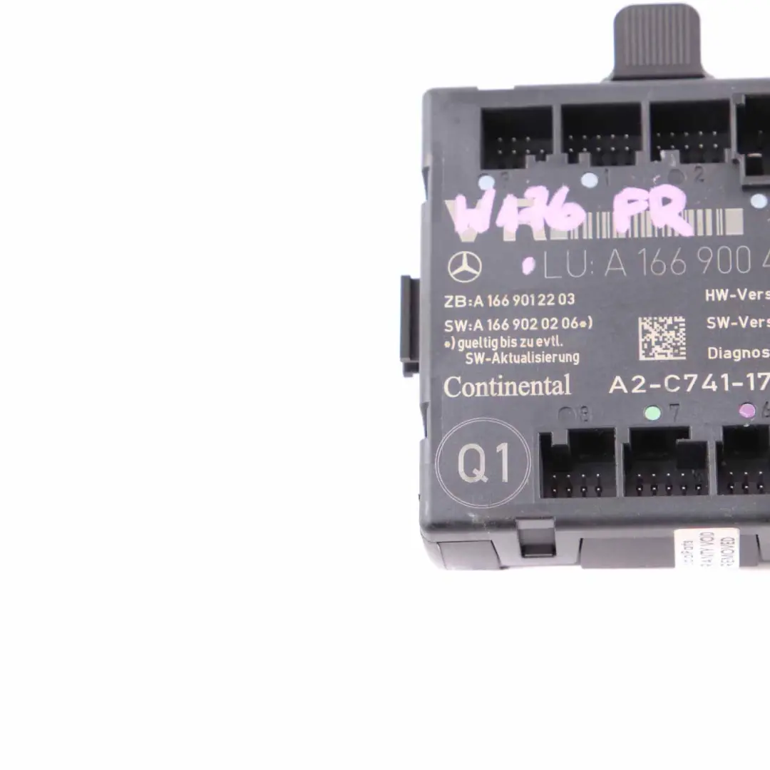  Door Module Mercedes W176 W246 Front Right O/S Control Unit Module - SKU A1669004402 - Part number A1669004402