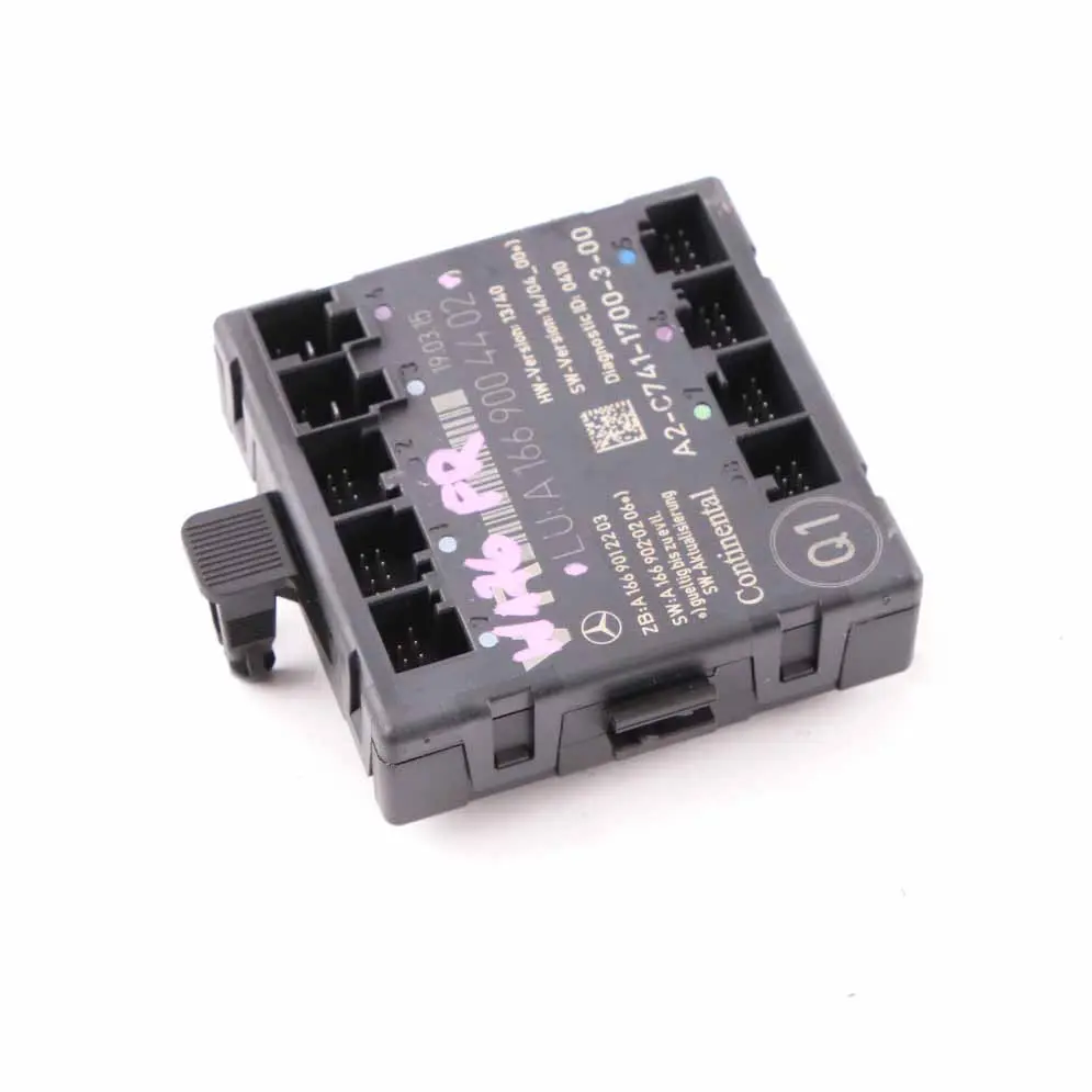 Door Module Mercedes W176 W246 Front Right O/S Control Unit Module - SKU A1669004402 - Part number A1669004402