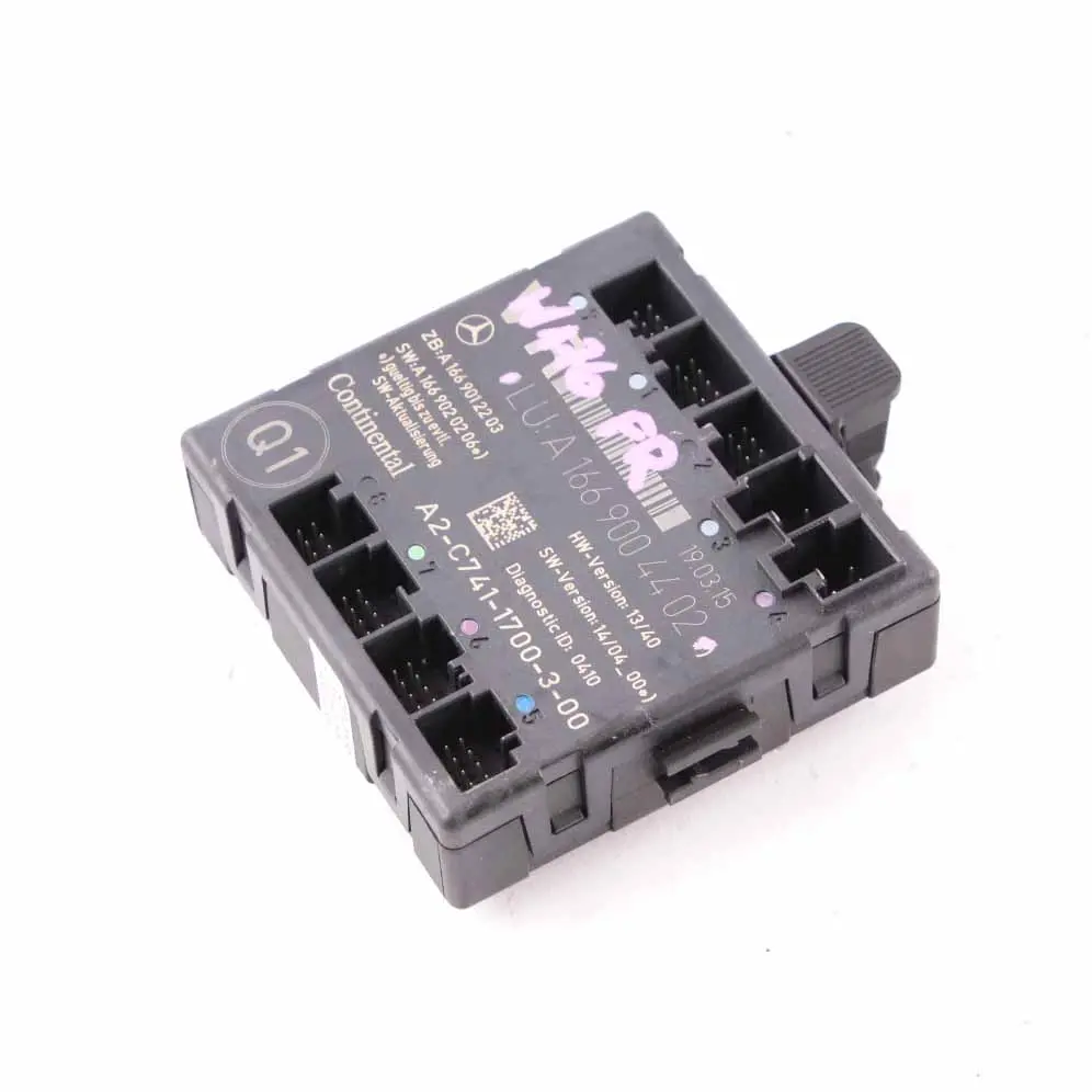 Módulo de puerta Mercedes W176 W246 Módulo de unidad control delantero derecho para con número de pieza A1669004402 Módulo de puerta Mercedes W176 W246 Módulo de unidad control delantero derecho - SKU A1669004402 - Número de pieza A1669004402