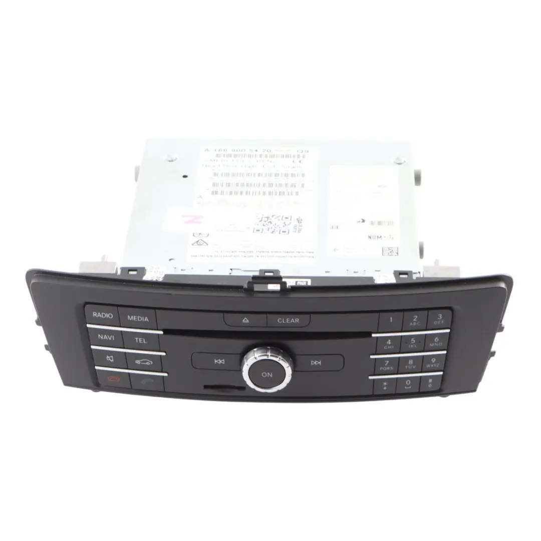 Radio Sat Nav CD Multimedia Control Central Head Unit Mercedes W166 - SKU A1669005420 - Part number A1669005420