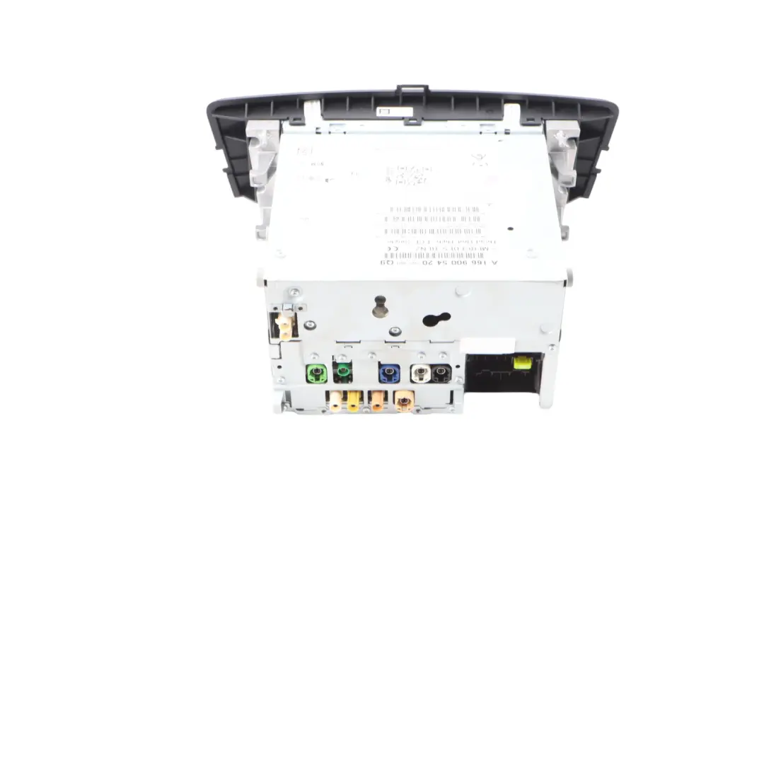 Radio CD Multimedia Steuerung Zentrale Kopfeinheit für Mercedes W166 mit Teilenummer A1669005420 Mercedes W166 Radio CD Multimedia Steuerung Zentrale Kopfeinheit - SKU A1669005420 - Teilenummer A1669005420