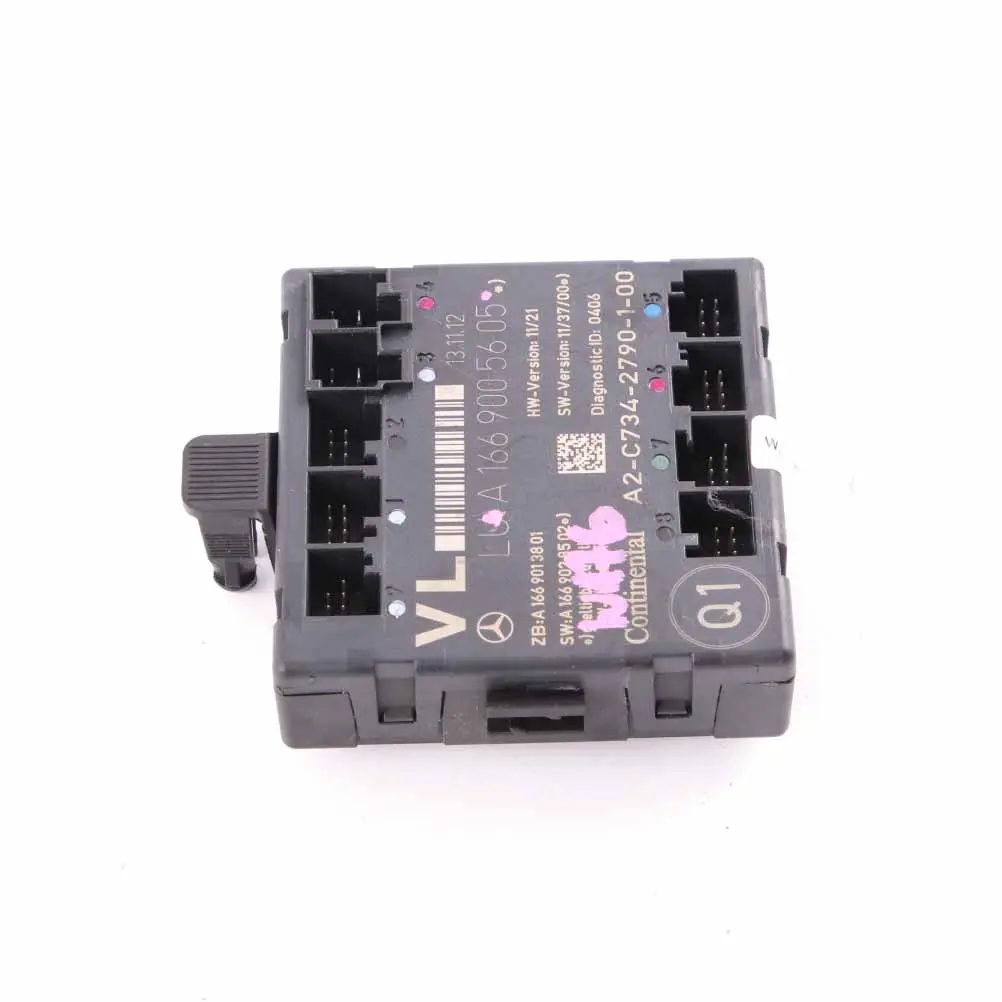Mercedes W176 W246 Module de porte Unité contrôle avant gauche VST - SKU A1669005605 - Numéro de pièce A1669005605