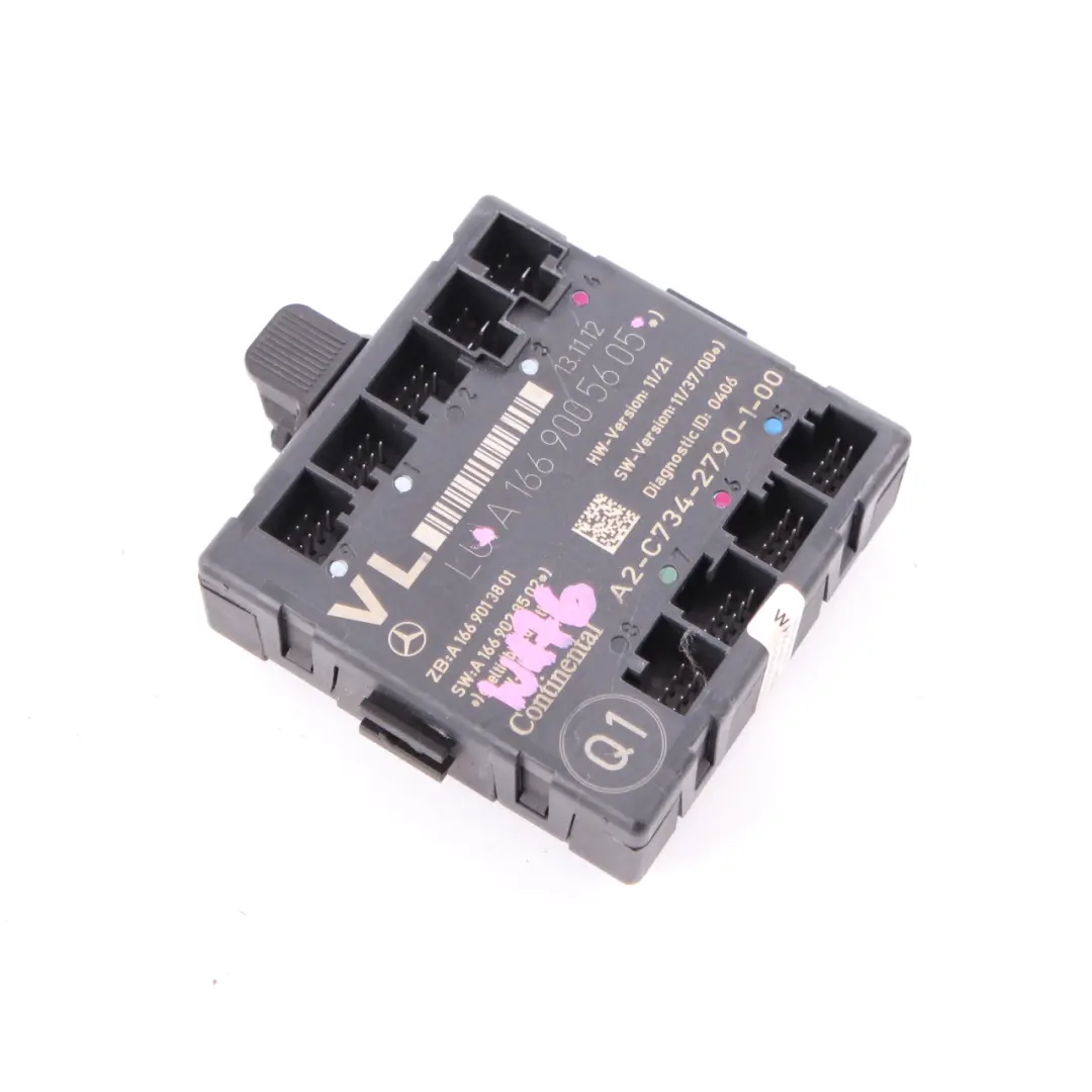 Mercedes W176 W246 Module de porte Unité contrôle avant gauche VST - SKU A1669005605 - Numéro de pièce A1669005605