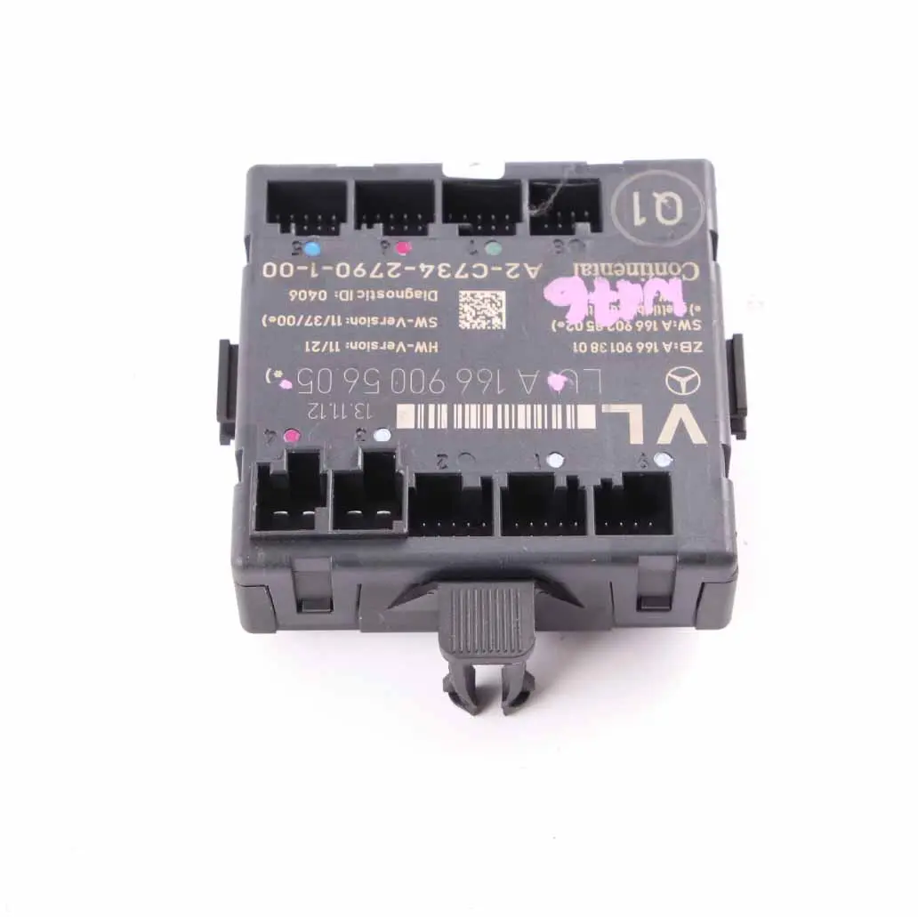 Mercedes W176 W246 Module de porte Unité contrôle avant gauche VST - SKU A1669005605 - Numéro de pièce A1669005605