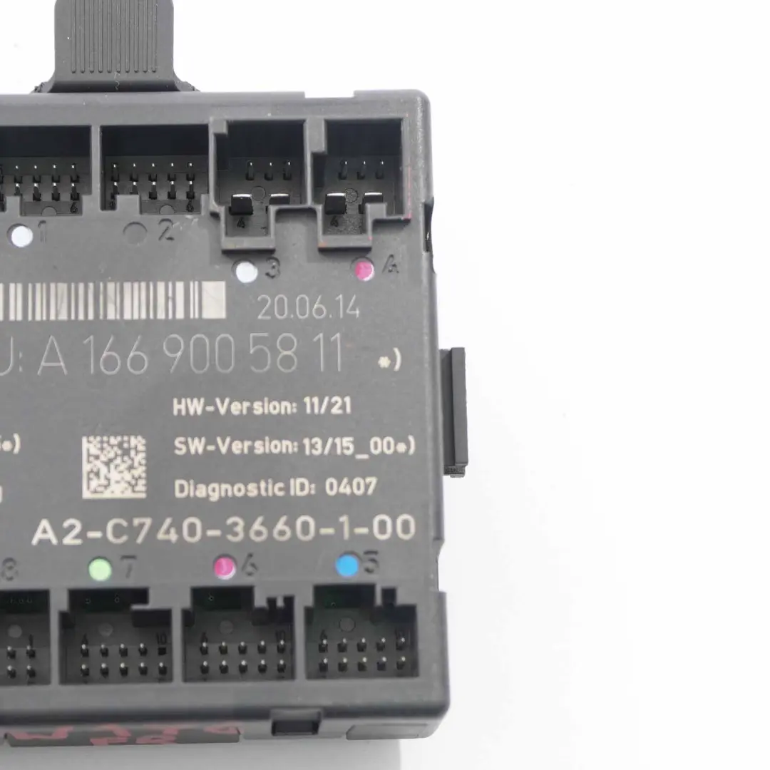 Modulo Porta Unità Di Controllo Anteriore Destra per Mercedes W176 W246 con numero di parte A1669005811 Mercedes W176 W246 Modulo Porta Unità Di Controllo Anteriore Destra - SKU A1669005811 - Numero di parte A1669005811