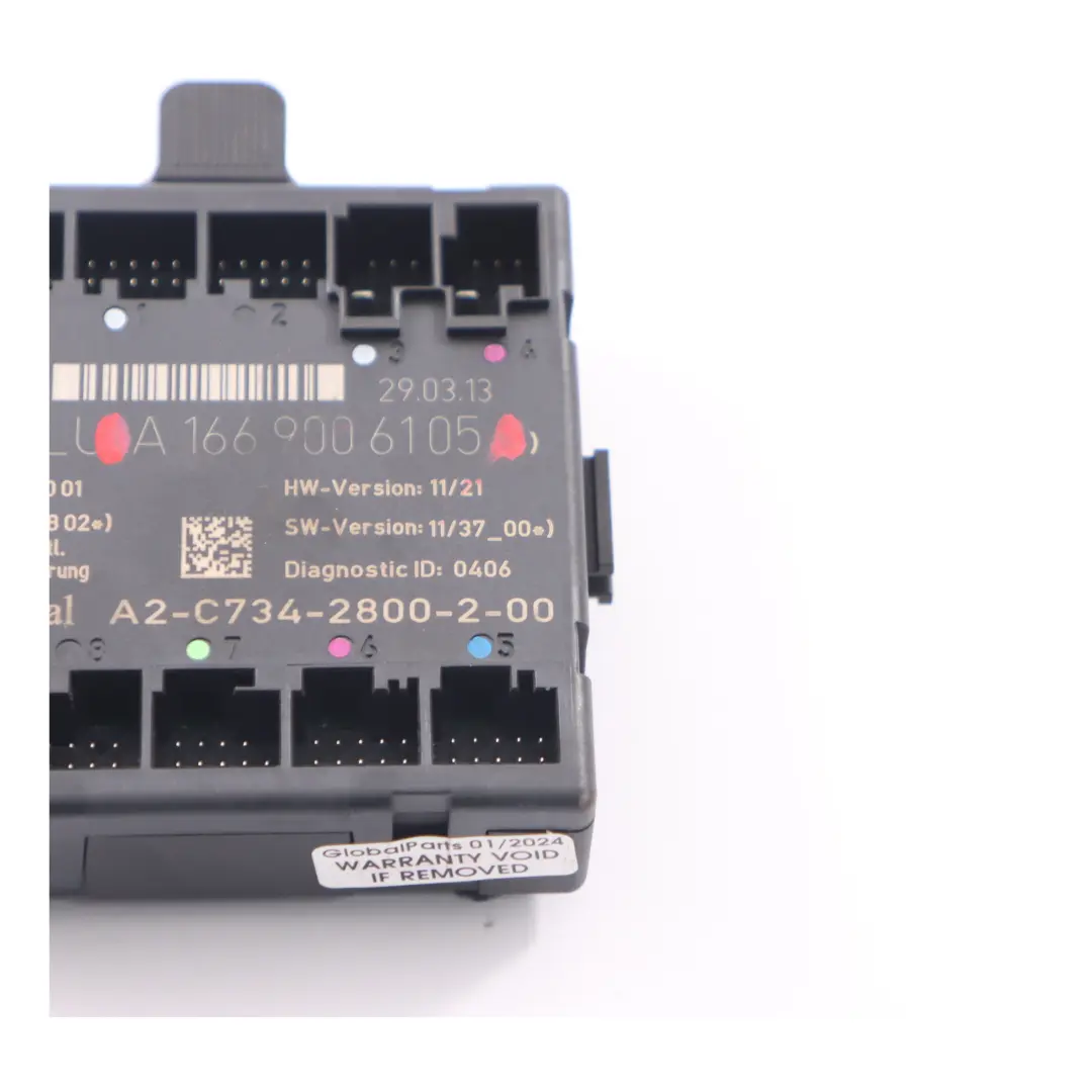 Módulo puerta Unidad control delantera derecha para Mercedes W176 W246 con número de pieza A1669006105 Mercedes W176 W246 Módulo puerta Unidad control delantera derecha - SKU A1669006105 - Número de pieza A1669006105