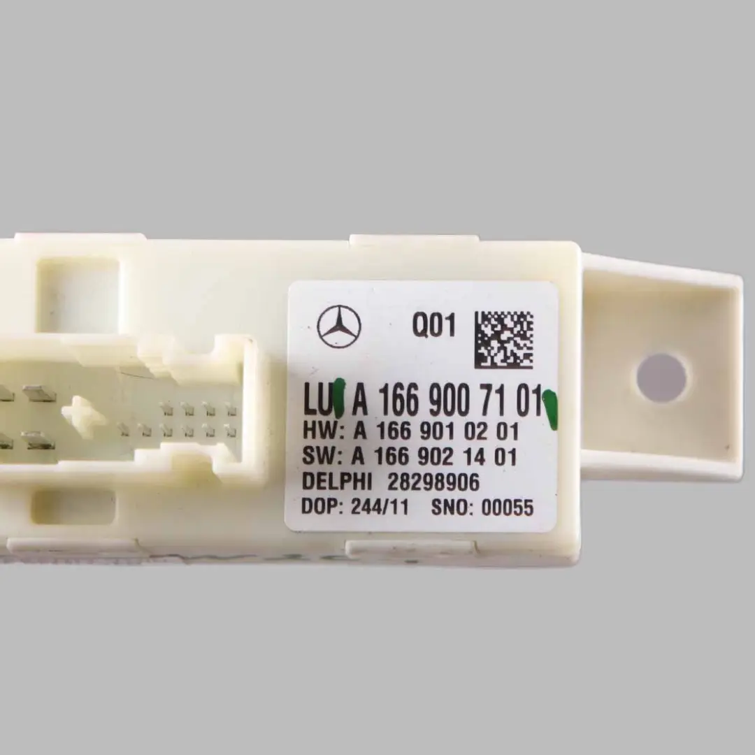Mercedes W204 Sensor Nivel Faros Módulo Deunidad Control Nivelación - SKU A1669007101 - Número de pieza A1669007101