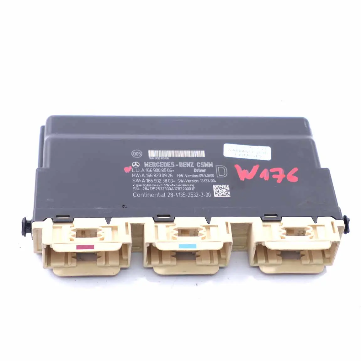 Modulo sedile Mercedes W176 W246 Unità anteriore sinistra destra A1669008506