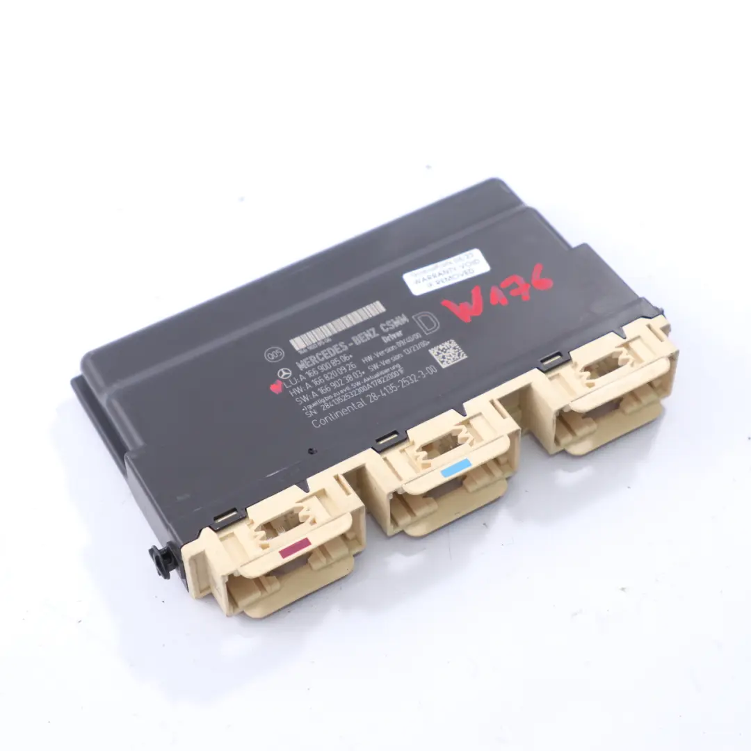 Module Mercedes W176 W246 Control Unit Front Left Right N/O/S to Seat with Part number A1669008506 Seat Module Mercedes W176 W246 Control Unit Front Left Right N/O/S - SKU A1669008506 - Part number A1669008506