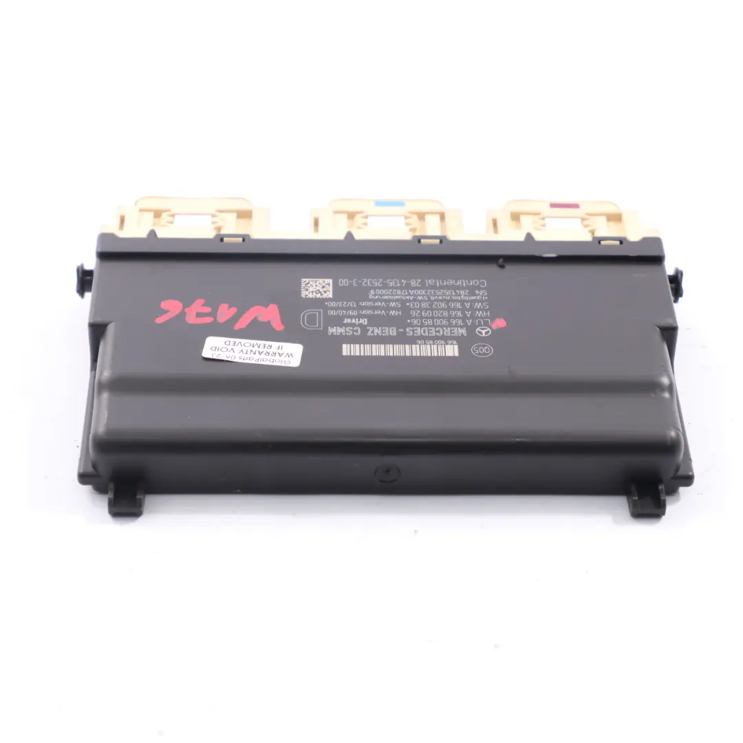 Seat Module Mercedes W176 W246 Control Unit Front Left Right N/O/S - SKU A1669008506 - Part number A1669008506