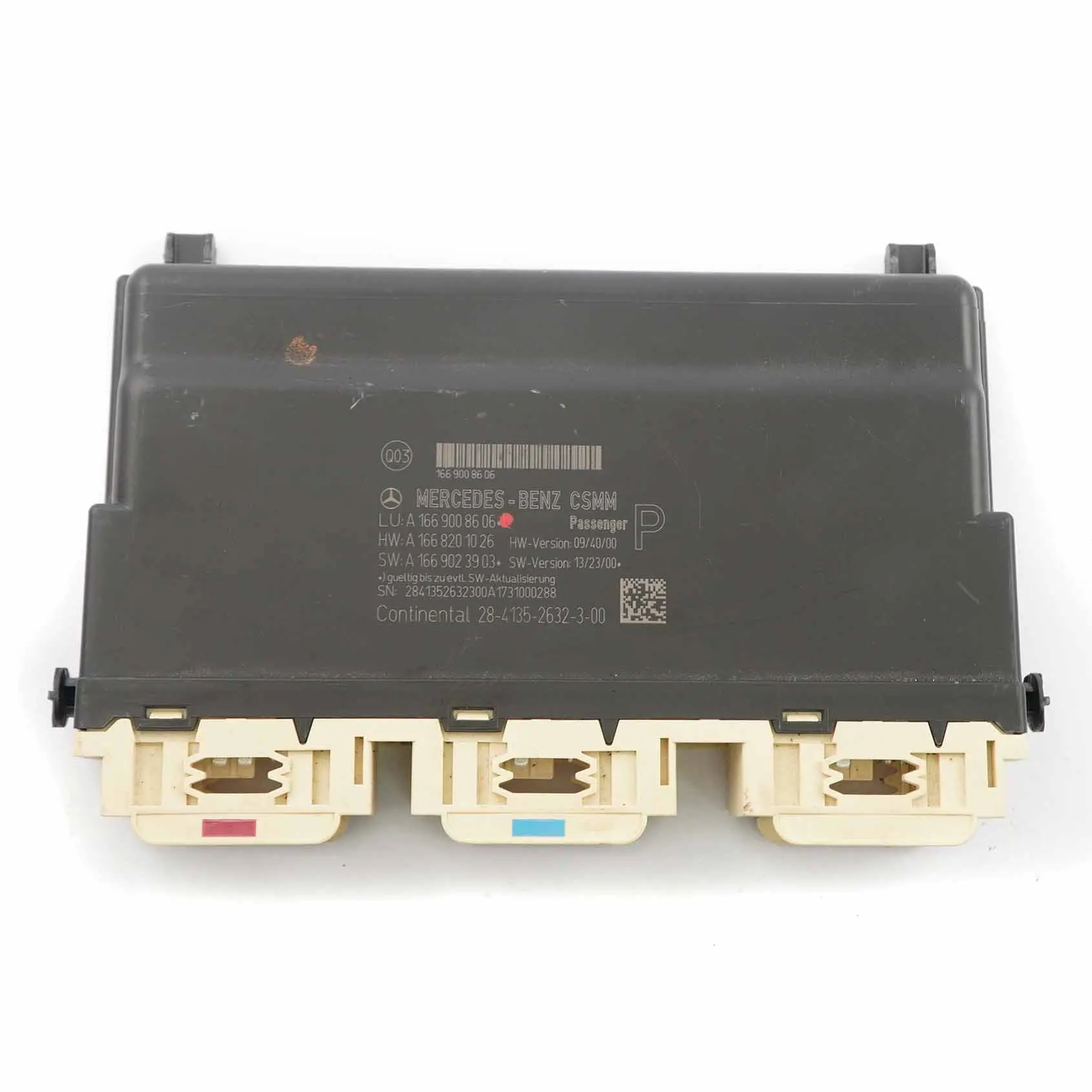 Modulo sedile Mercedes W176 W246 anteriore sinistro Unità memoria A1669008606