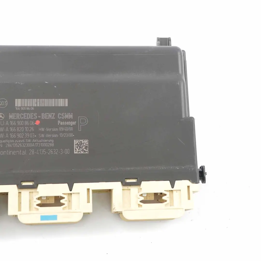  Modulo sedile Mercedes W176 W246 anteriore sinistro Unità memoria - SKU A1669008606 - Numero di parte A1669008606