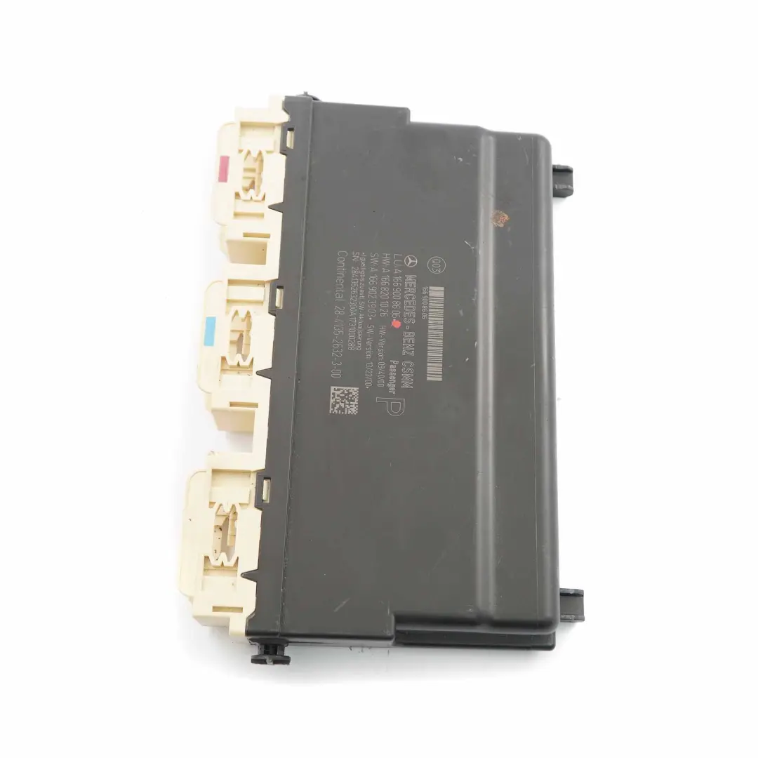 Modulo sedile Mercedes W176 W246 anteriore sinistro Unità memoria per con numero di parte A1669008606 Modulo sedile Mercedes W176 W246 anteriore sinistro Unità memoria - SKU A1669008606 - Numero di parte A1669008606