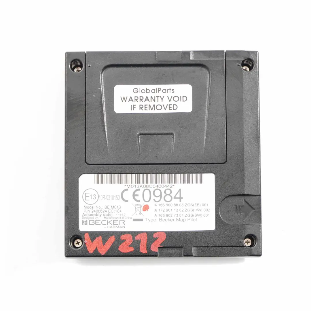 Becker Navigazione Mappa Pilota Unità Controllo Modulo per Mercedes W212 con numero di parte A1669008808 Mercedes W212 Becker Navigazione Mappa Pilota Unità Controllo Modulo - SKU A1669008808 - Numero di parte A1669008808