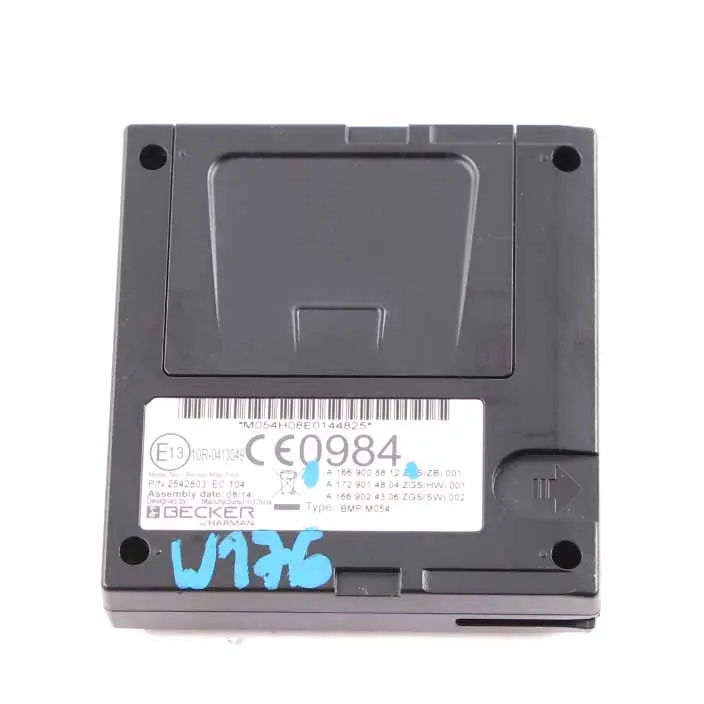 Mercedes W176 Becker Navigation Map Pilot Control Unit Module - SKU A1669008812 - Part number A1669008812
