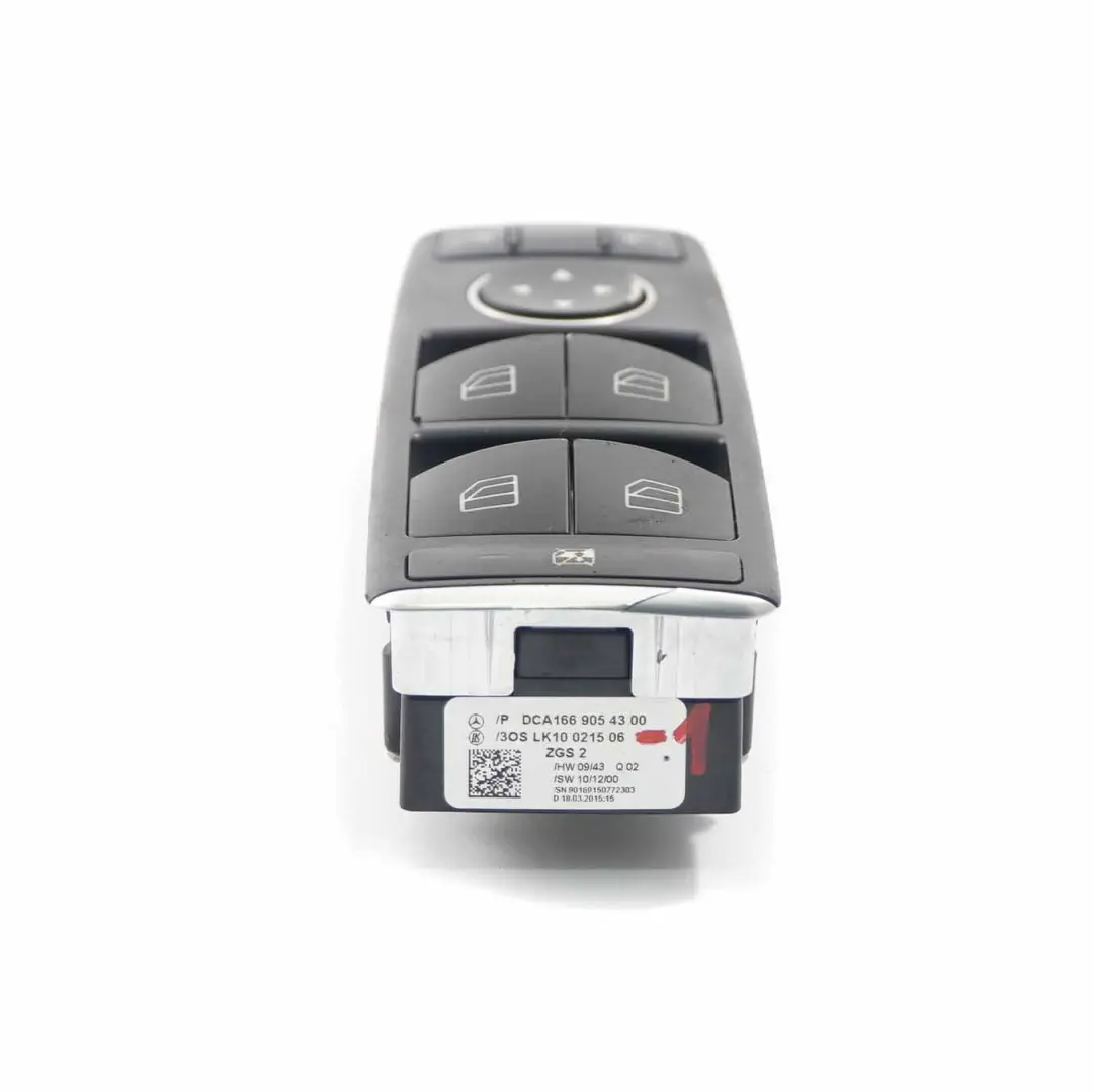 Mercedes W176 Regolatore Finestrino Elettrico Lato Guida - SKU A1669054300-1 - Numero di parte A1669054300